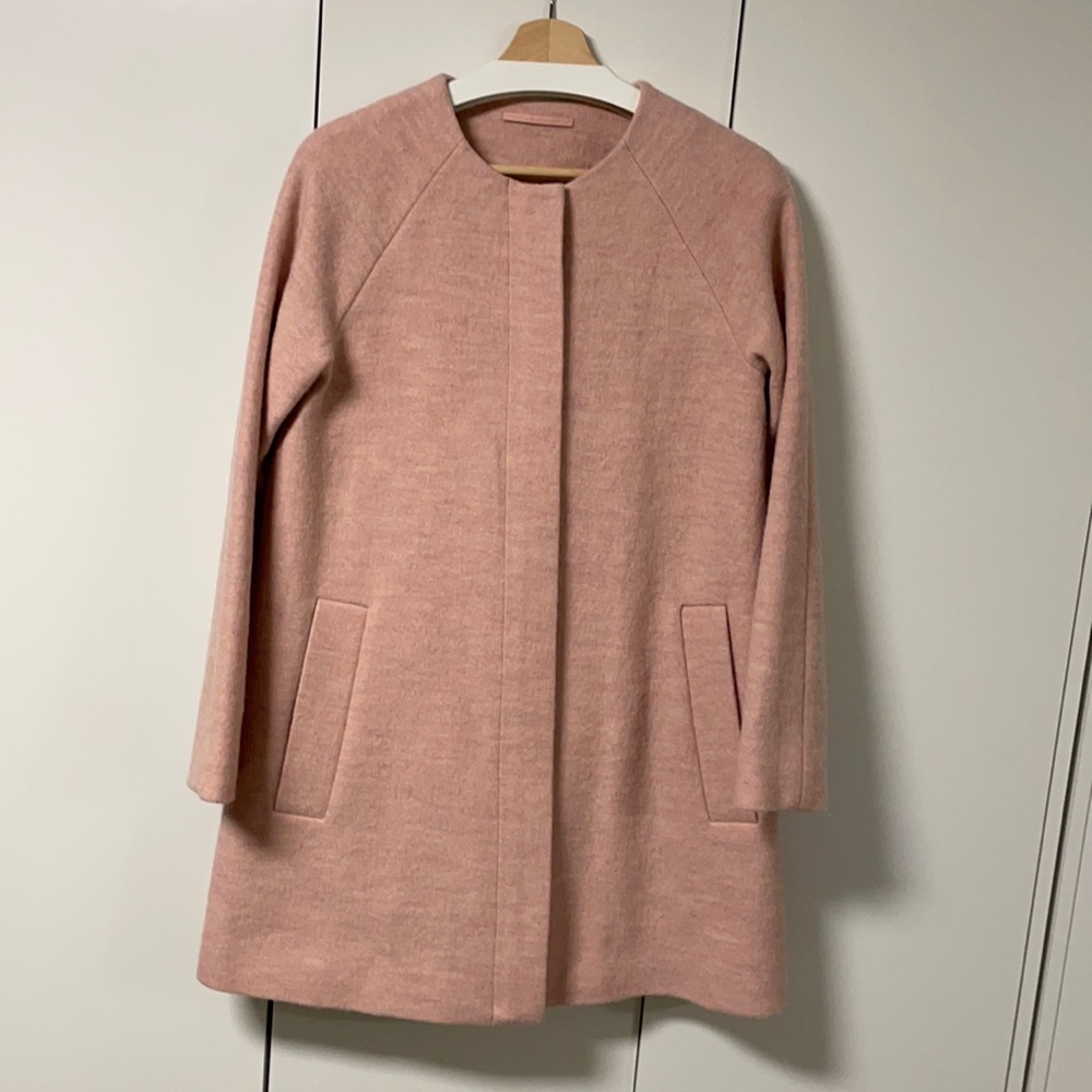 Pink Wool Coat COS